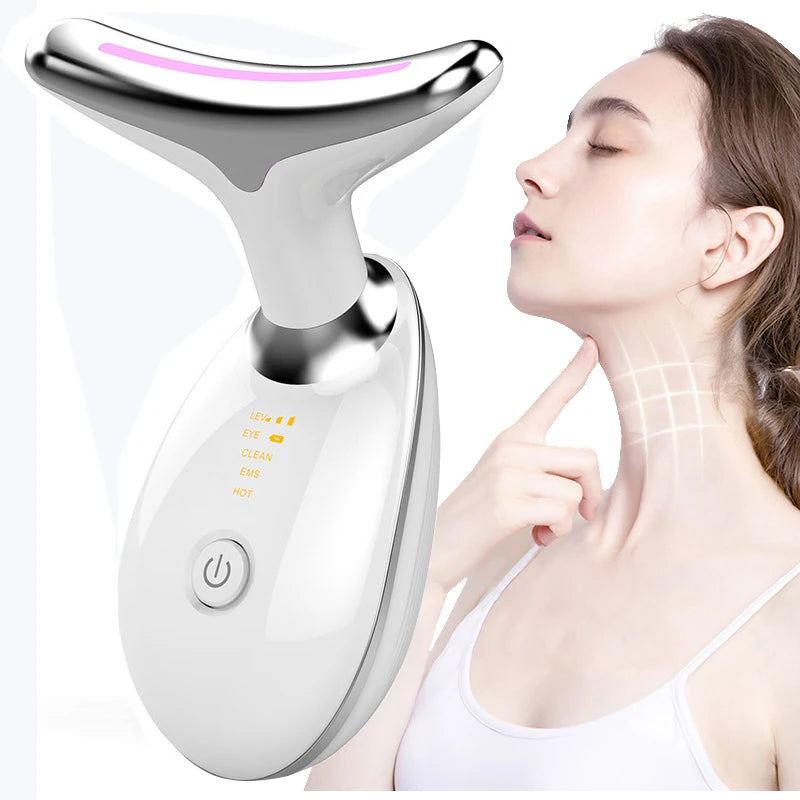 du couMasseur et du visage à micro-courant